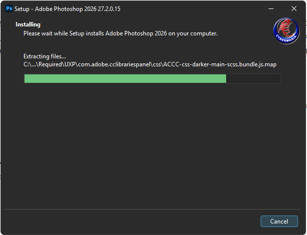 [win] Adobe photoshop 2026正式版，PS 27.2.0 最新直装版，解压安装，无需激活