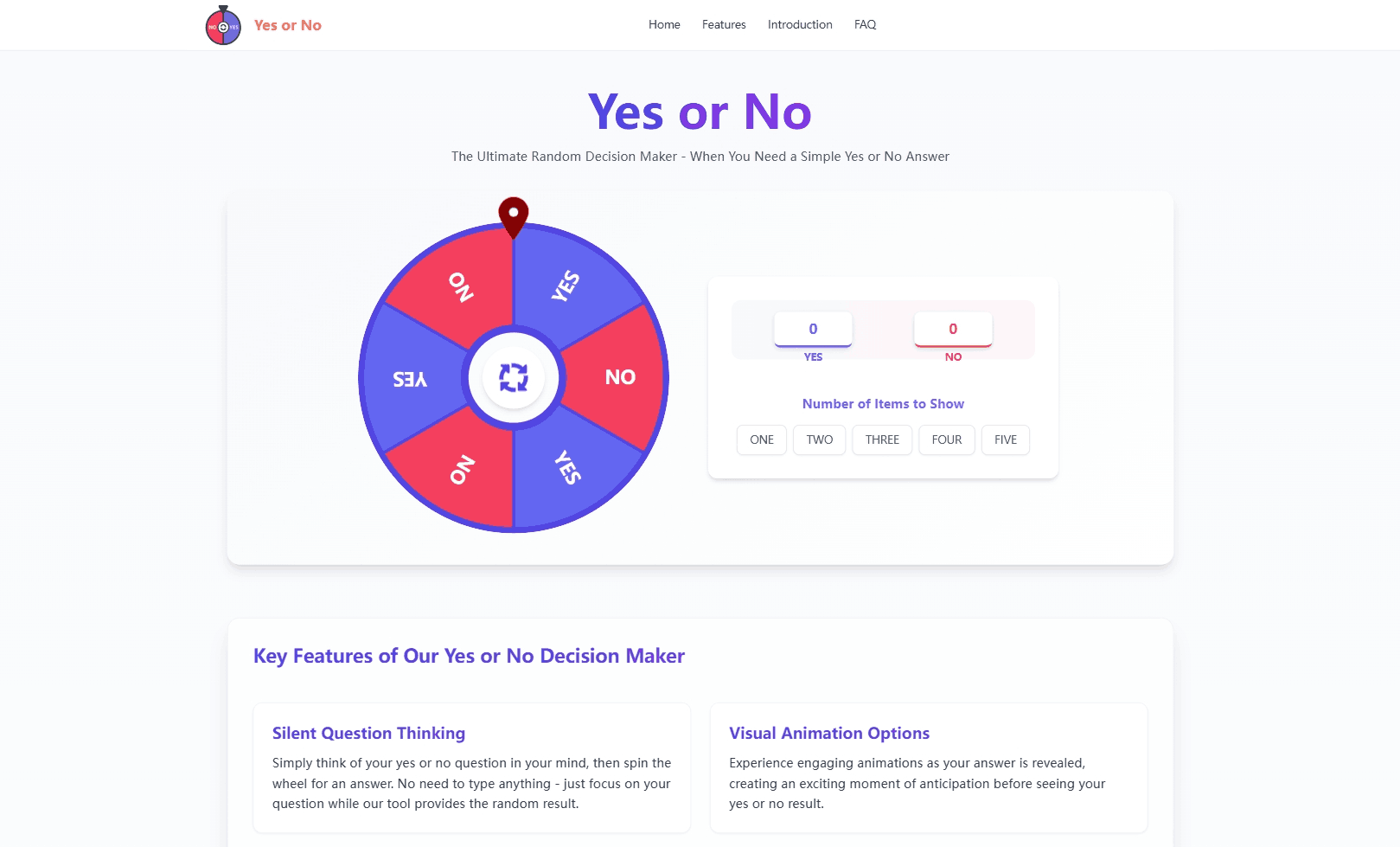 Yes or No:在线决策助手,轻松解决选择困难,快速做出决策