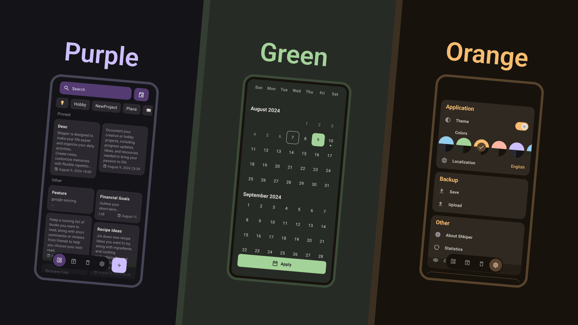 Shkiper:Android 笔记应用,记录日常事务,管理待办事项