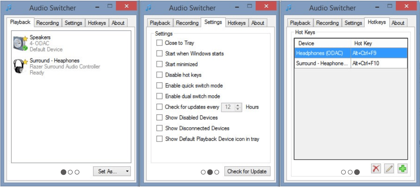 AudioSwitcher:开源Windows音频切换器,快速切换耳机和音响