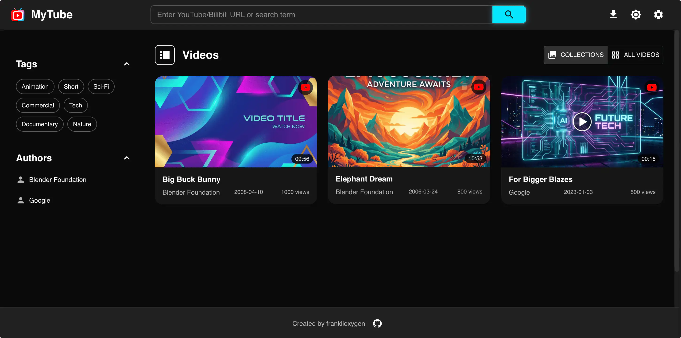 MyTube：YouTube/Bilibili/MissAV 视频下载和播放应用